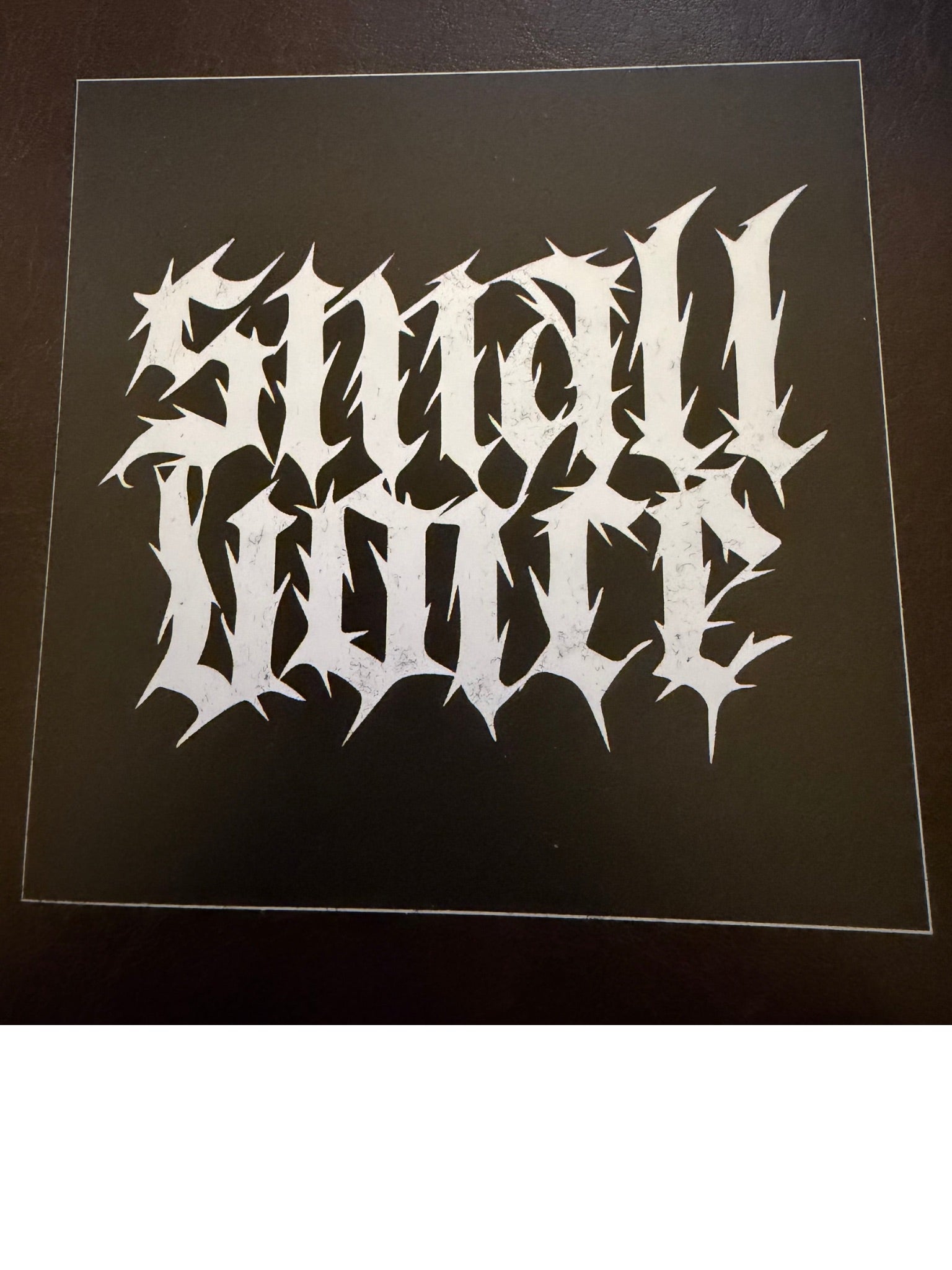 Small Voice Sticker